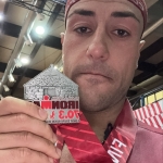 Matteo Vatalaro all'IM70.3 di Porec